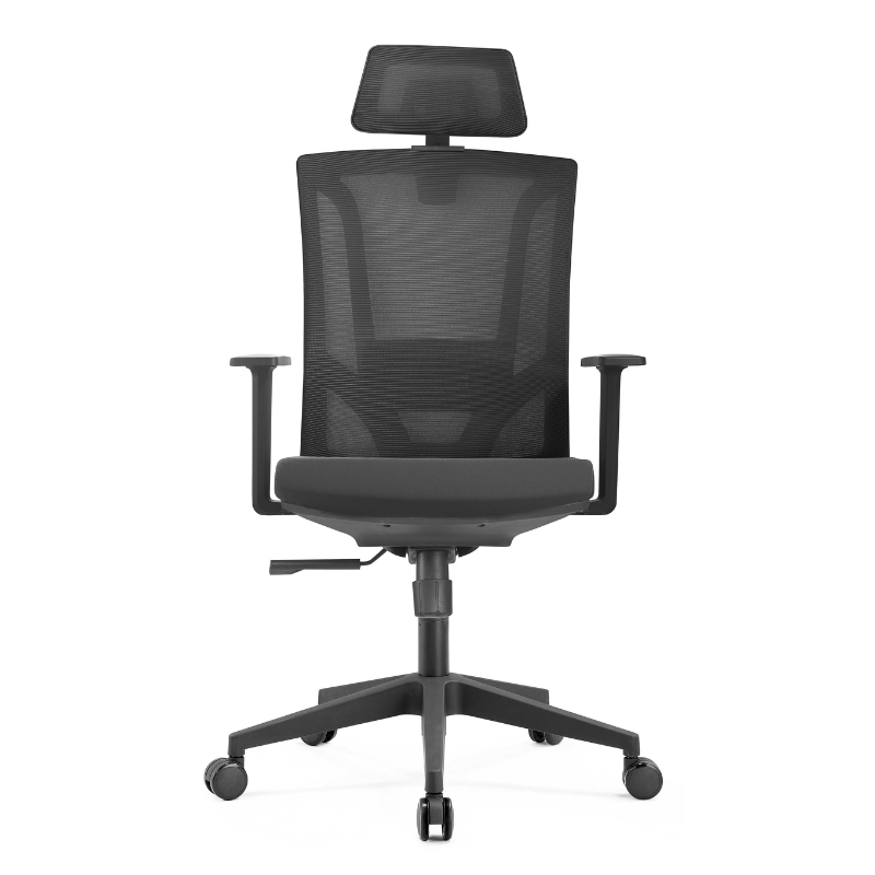 High back office chair - Model No. KP -Super-H (Black nylon) | Best Office Chair