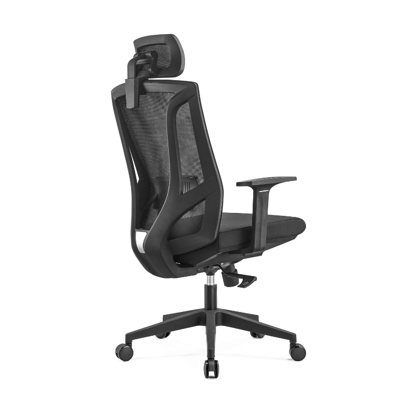 High back office chair - Model No. KP -Super-H (Black nylon) | Best Office Chair
