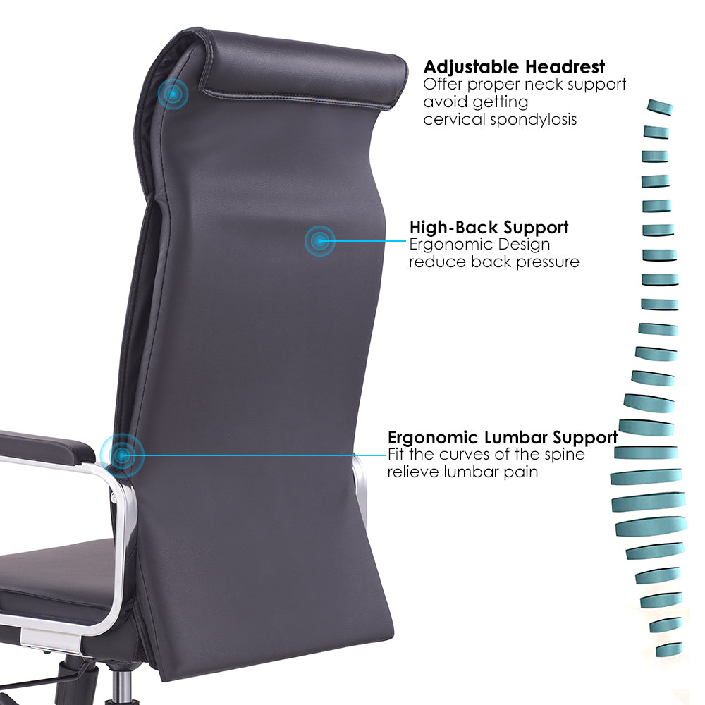 High back office chair - Model No. KP -Dixon-H | Best Office Chair