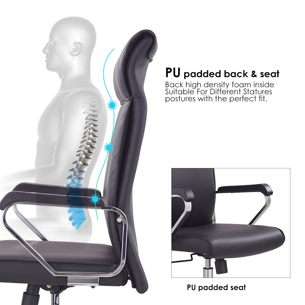 High back office chair - Model No. KP -Dixon-H | Best Office Chair