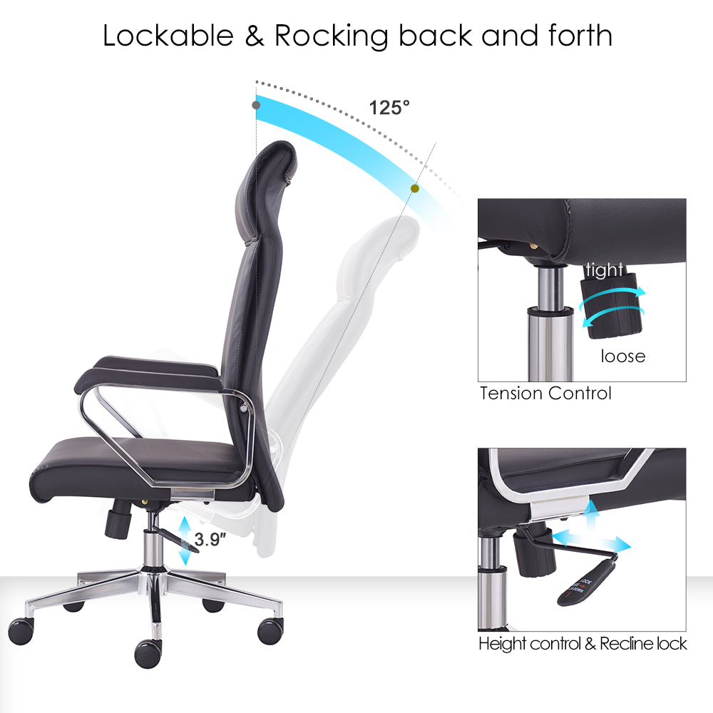 High back office chair - Model No. KP -Dixon-H | Best Office Chair