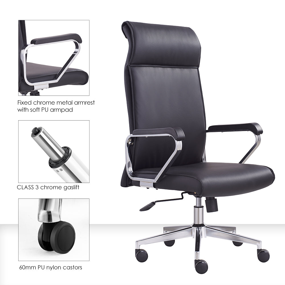High back office chair - Model No. KP -Dixon-H | Best Office Chair
