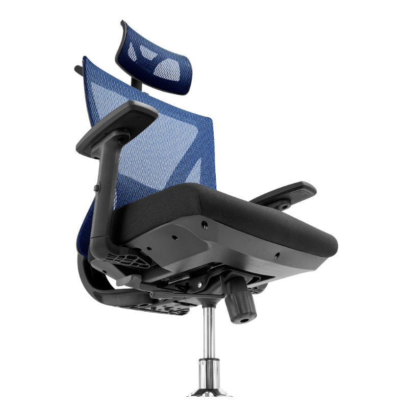 High back office chair - Model No. KP -Oka-H (Plus) Blue Color | Best Office Chair