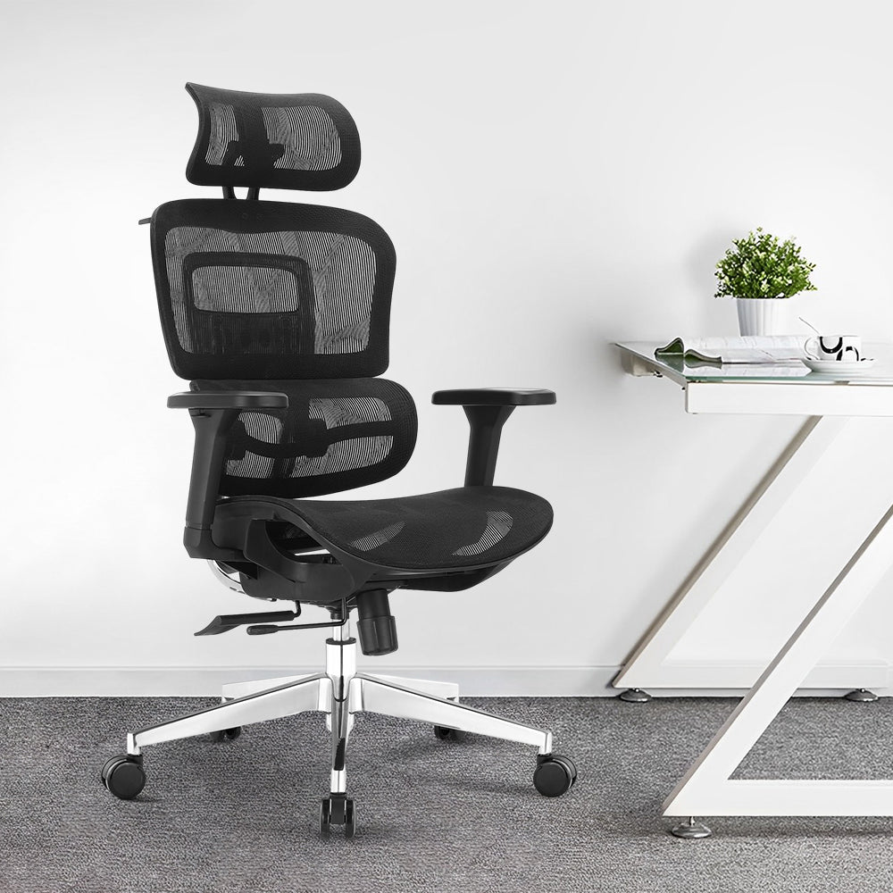 High back office chair - Model No. KP -Lana-H(Alum. frame)| Best Office Chair