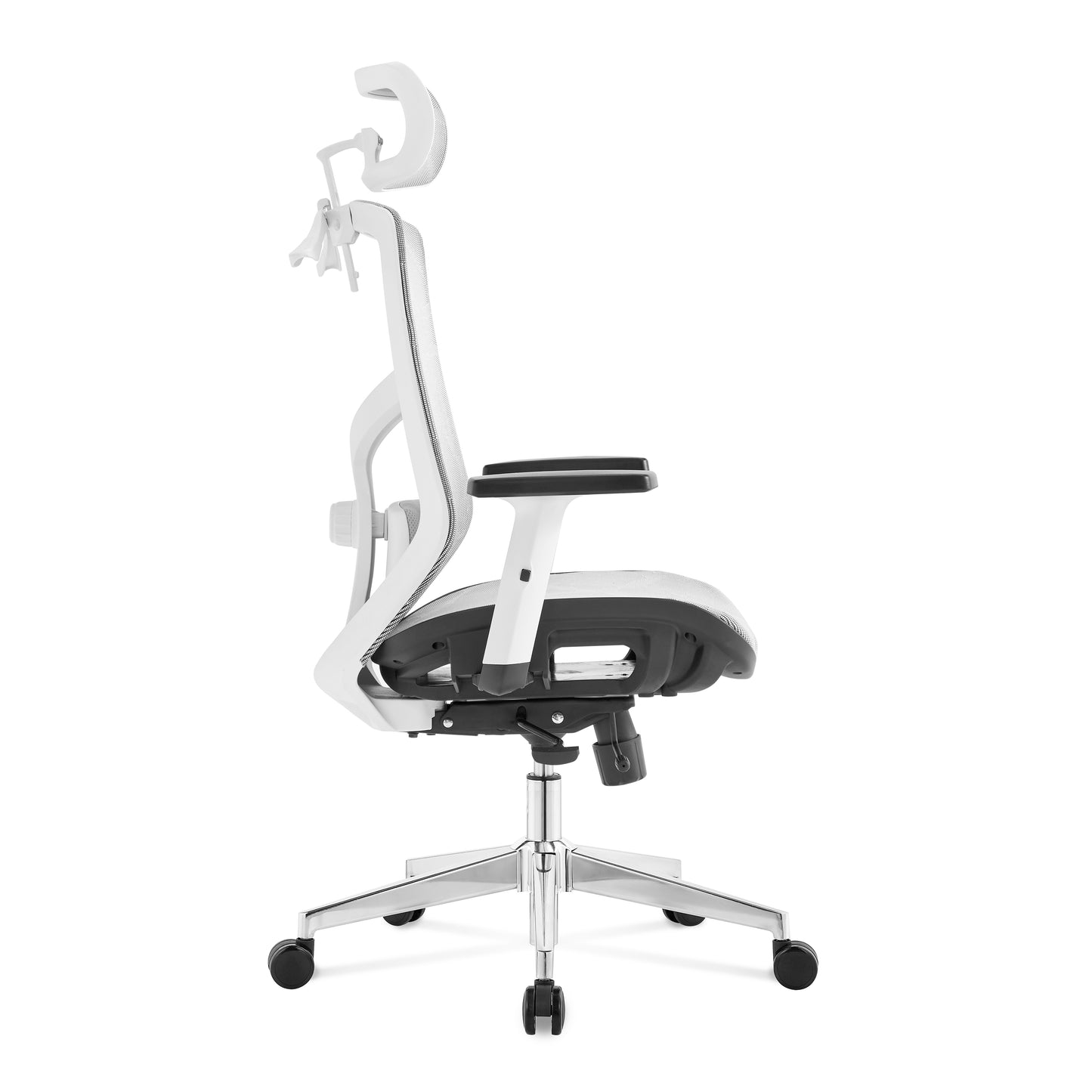 High back office chair - Model No. KP -Lina-H (Full mesh) White Color | Best Office Chair