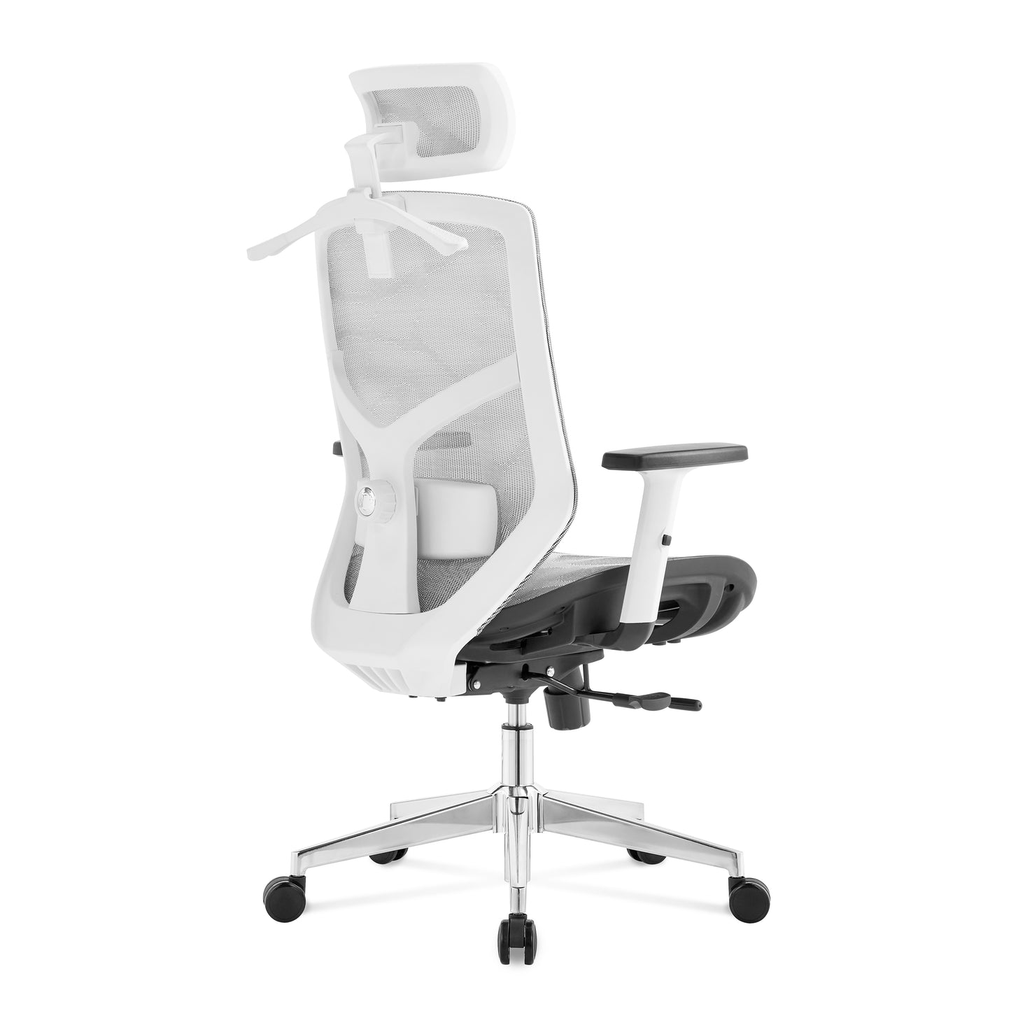 High back office chair - Model No. KP -Lina-H (Full mesh) White Color | Best Office Chair