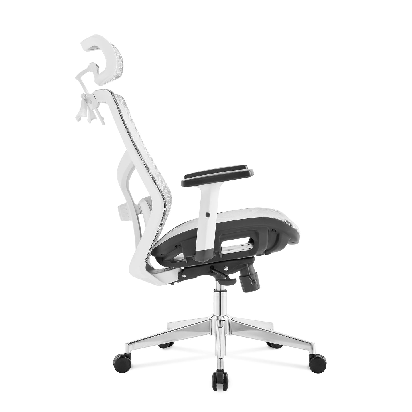 High back office chair - Model No. KP -Lina-H (Full mesh) White Color | Best Office Chair