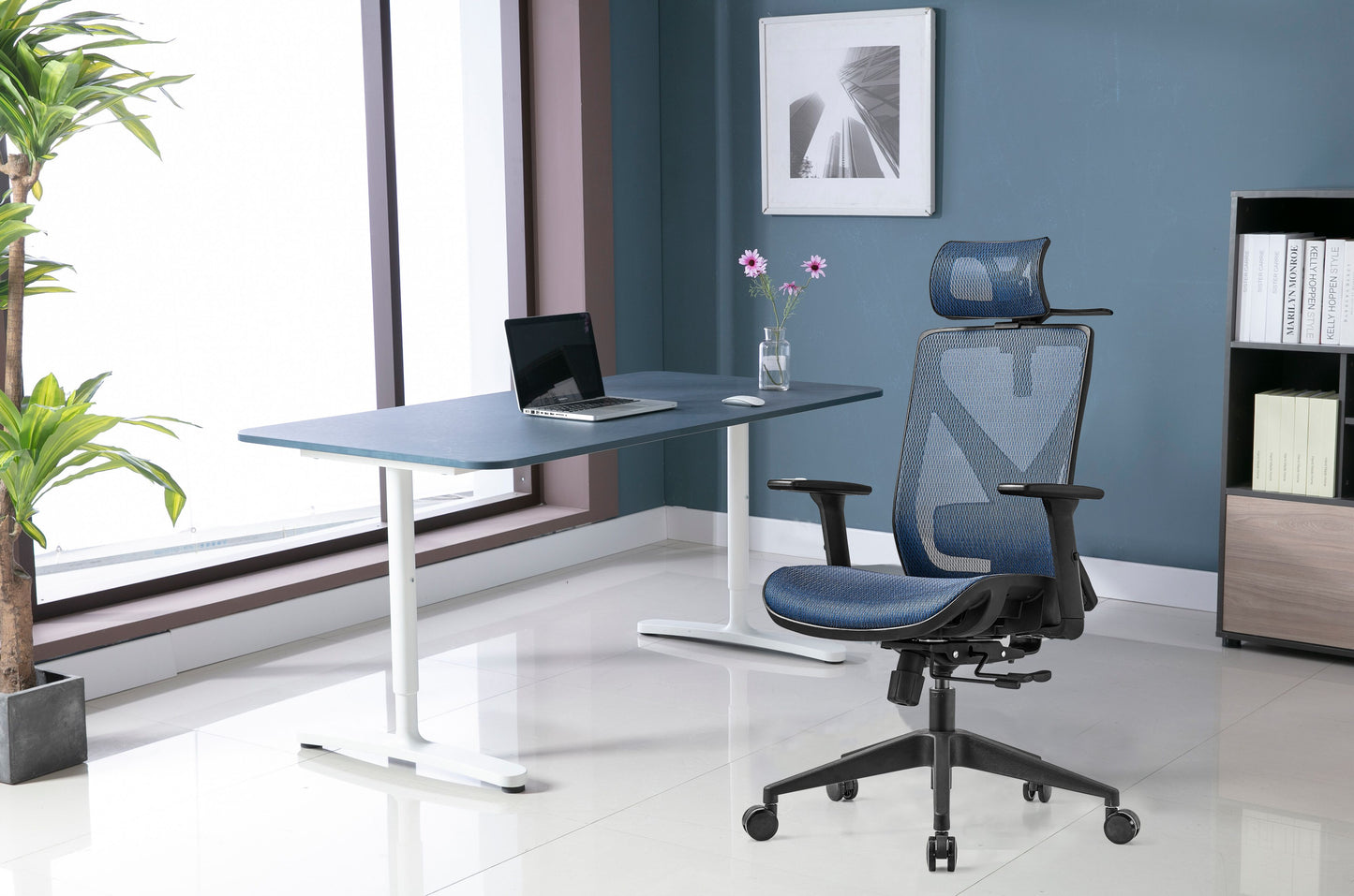 High back office chair - Model No. KP -Mike-H (Mesh seat) | Best Office Chair