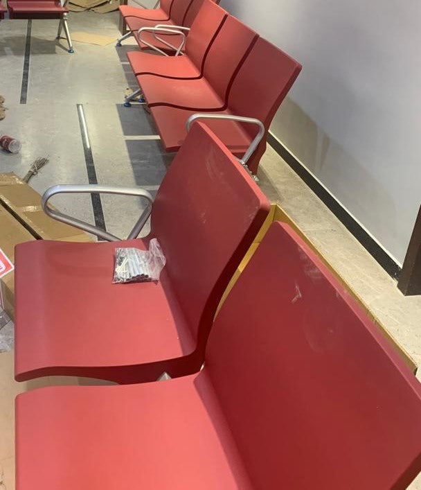 PU Waiting Chair | Airport, Hospital & Public Seating | K P Sales Corporation
