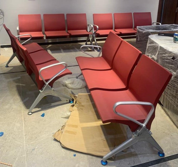 PU Waiting Chair | Airport, Hospital & Public Seating | K P Sales Corporation