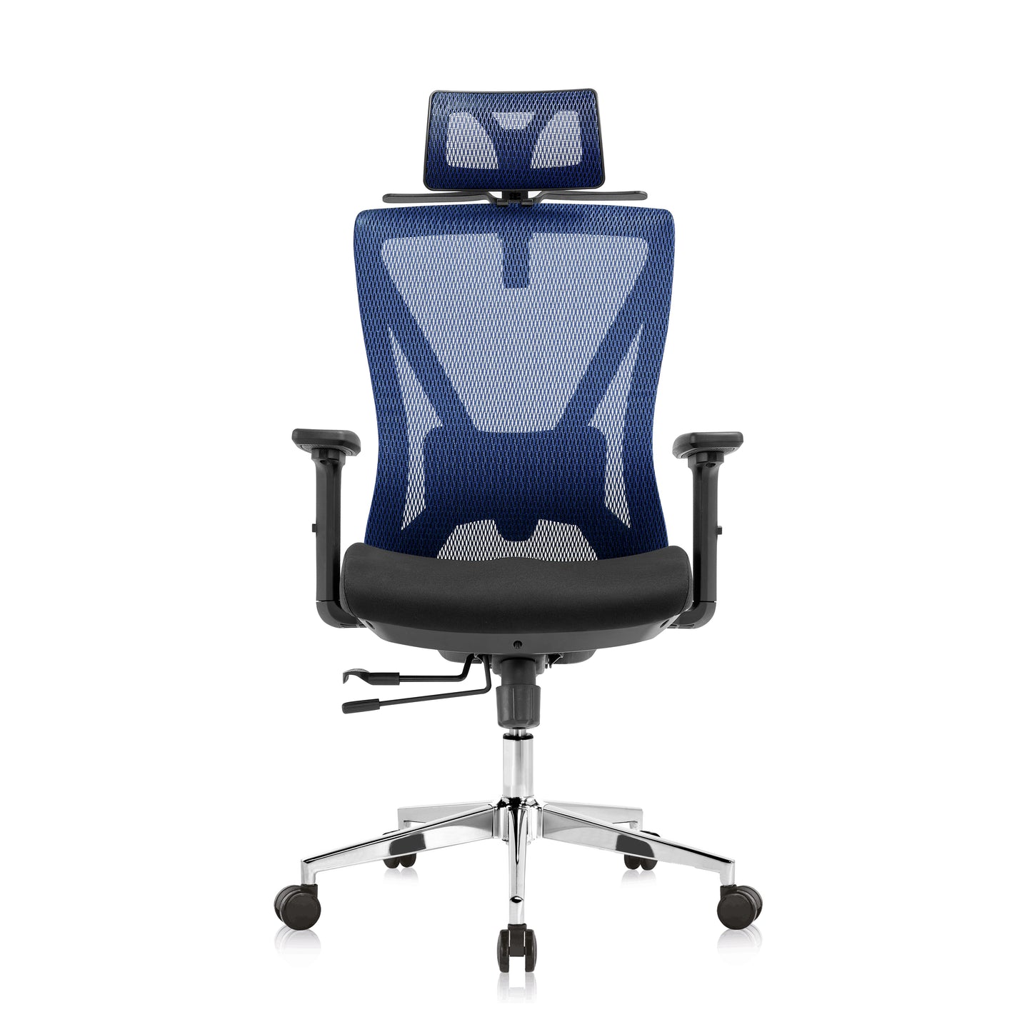 High back office chair - Model No. KP -Oka-H (Plus) Blue Color | Best Office Chair