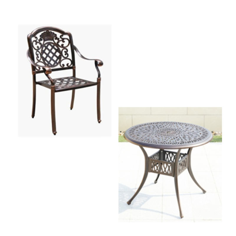Outdoor Set - Model No. KP-ZF6057T, Outdoor Furniture Sets