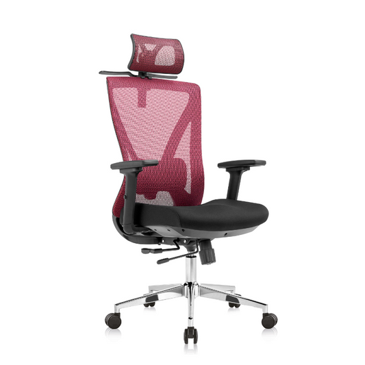 High back office chair - Model No. KP -Oka-H (Plus) Red Color | Best Office Chair