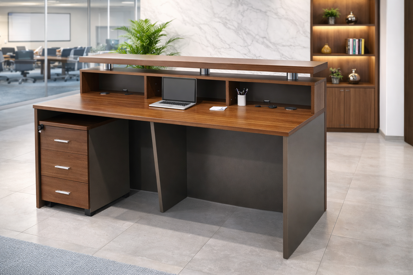 Reception Table - Model No. KP-83R1601, Office Furniture